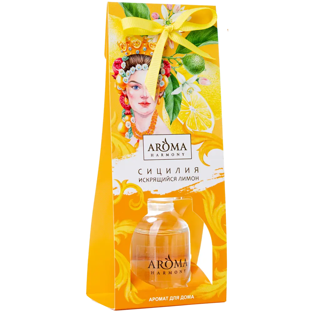 AROMA HARMONY Диффузор «Сицилия» с цитрусовым ароматом 30 мл 82688055 STLM-0034014