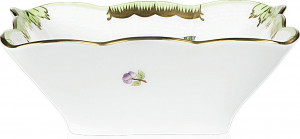 47810 Herend Салатник квадратный 21,5см "Виктория" Фарфор