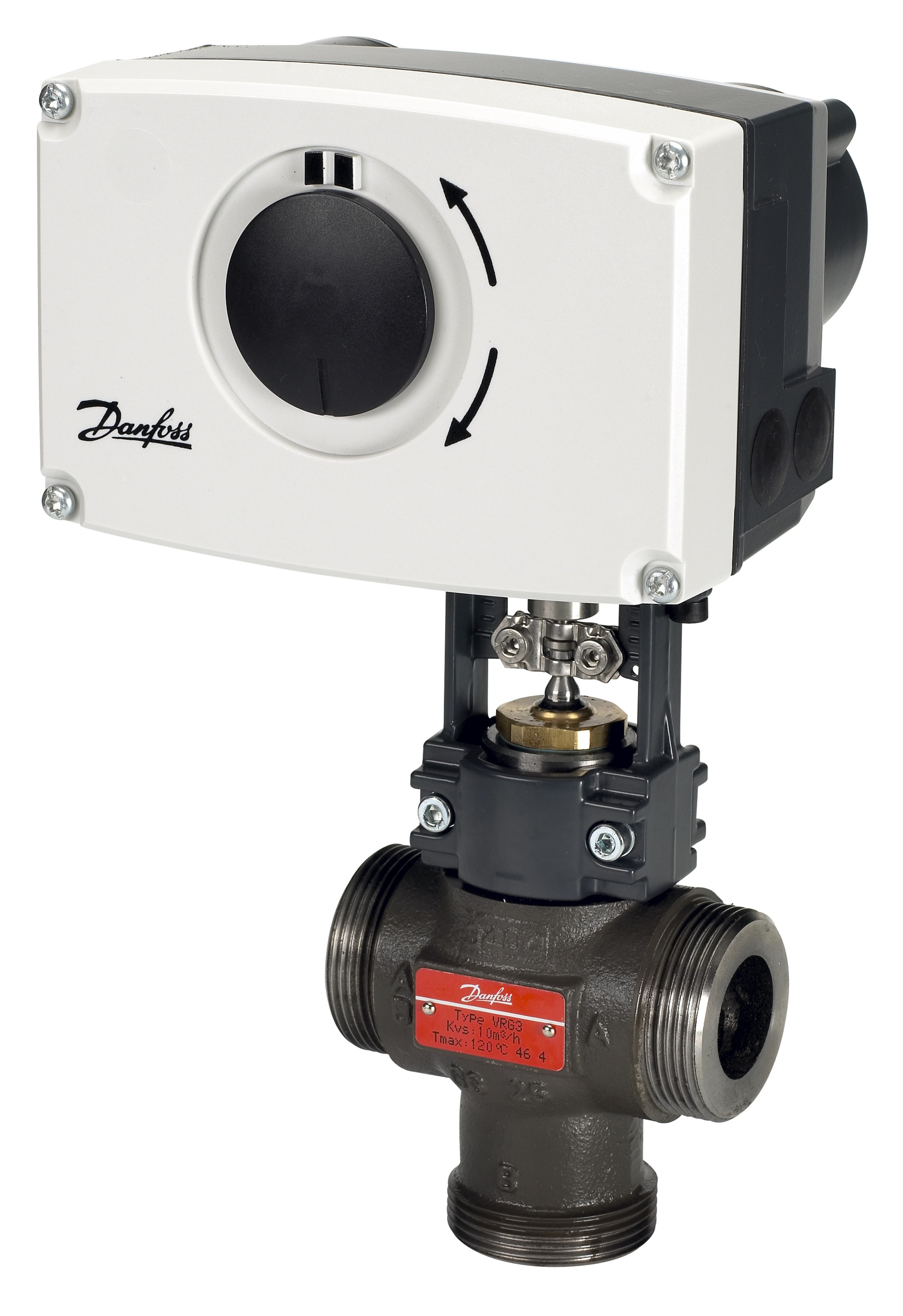 Danfoss Редукторные электроприводы с трехпозиционным управлением AMV 25 230В электропривод 082G3024  - Вид №56