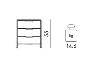 Офисный комод из ПММА Kartell MOBIL ARCH-00027021 - Вид №163