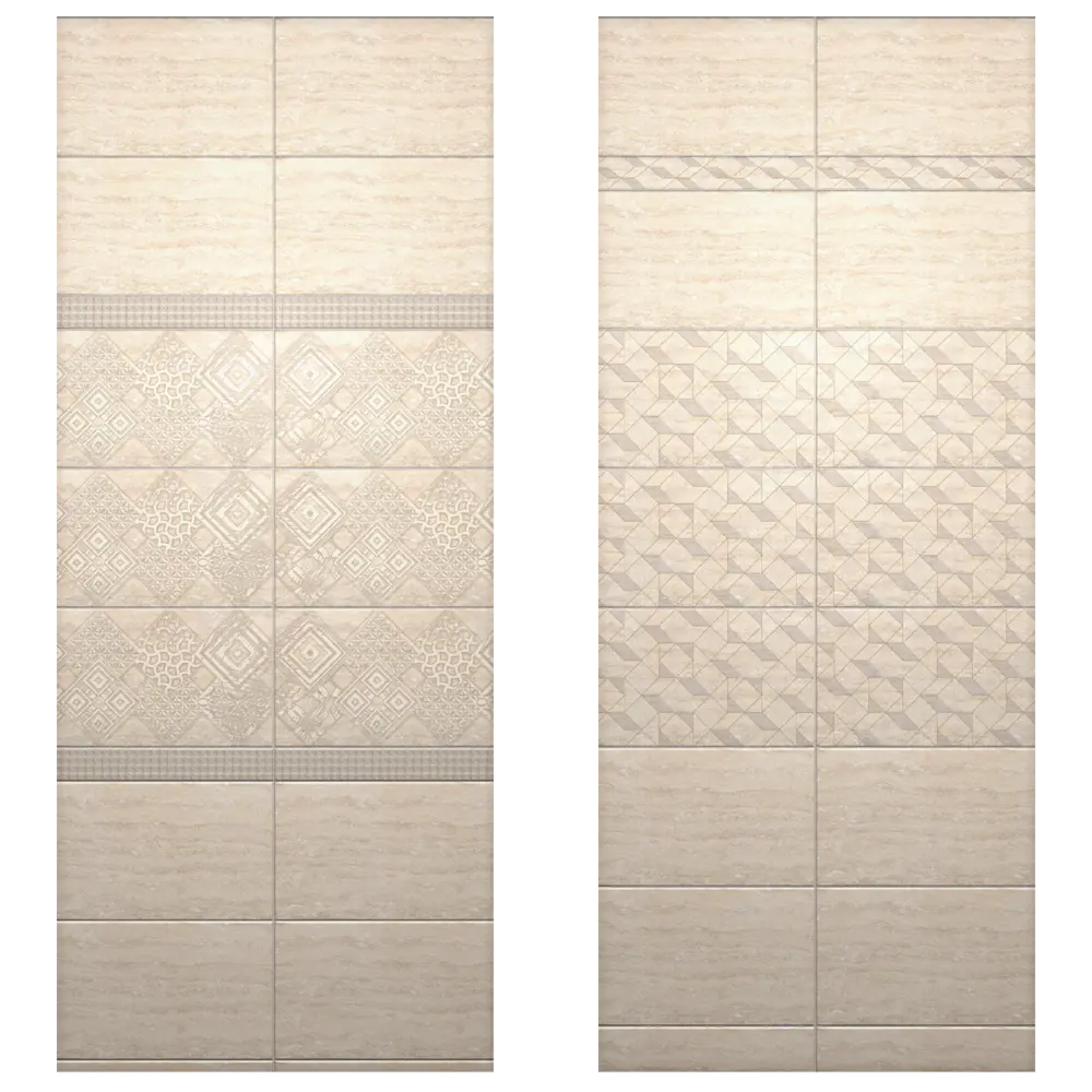 Мозаика керамическая Azori Ascoli Mosaic 30x30 см цвет бежевый STLM-2051423 - Вид №5