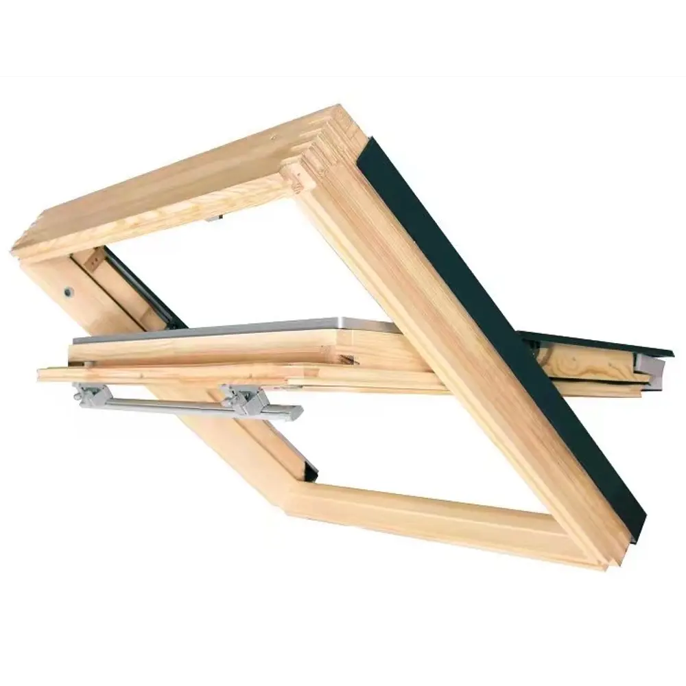 Мансардное окно Fakro AHRD B4 94x140 см сосна STLM-2184971