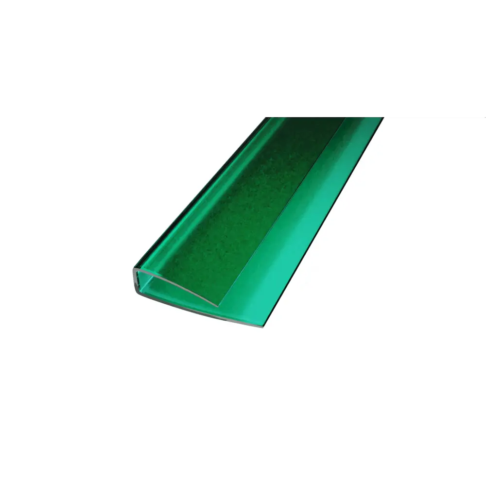 Профиль торцевой для поликарбоната 4 мм 2.1 м зеленый Santreyd STLM-2158094