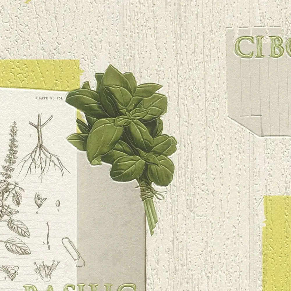 Обои виниловые Rasch Deco Relief бежевые 0.53 м 307405 STLM-2136425 - Вид №2