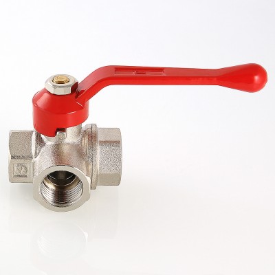 VT.361.N.05 Кран шаровой трехходовой, тип T Valtec 3/4"  - Вид №8