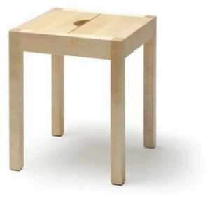 Nikari Низкий штабелируемый табурет из дерева Seminar
