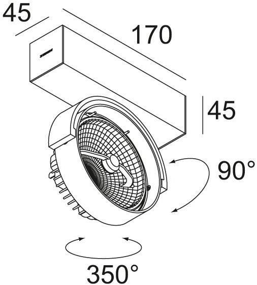 Delta Light Точечный светодиодный потолочный светильник Rand sun-id-1427706 - Вид №7