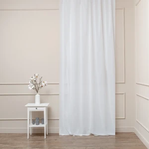 Тюль Batist2 320 см однотонная цвет белый