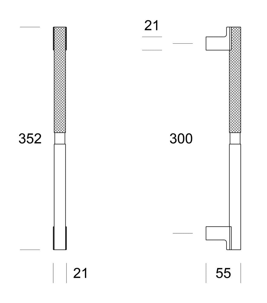 Латунная ручка Ento стержень ARCH-00117103 - Вид №6