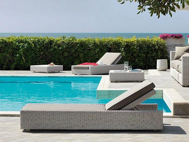 Ethimo Садовый лежак на колесиках Cube Cble2100 - Вид №2