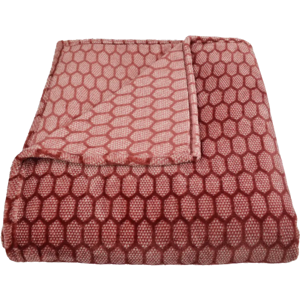 Плед «Марракеш» 180x200 см фланель цвет красный BELEZZA STLM-2029773 - Вид №2