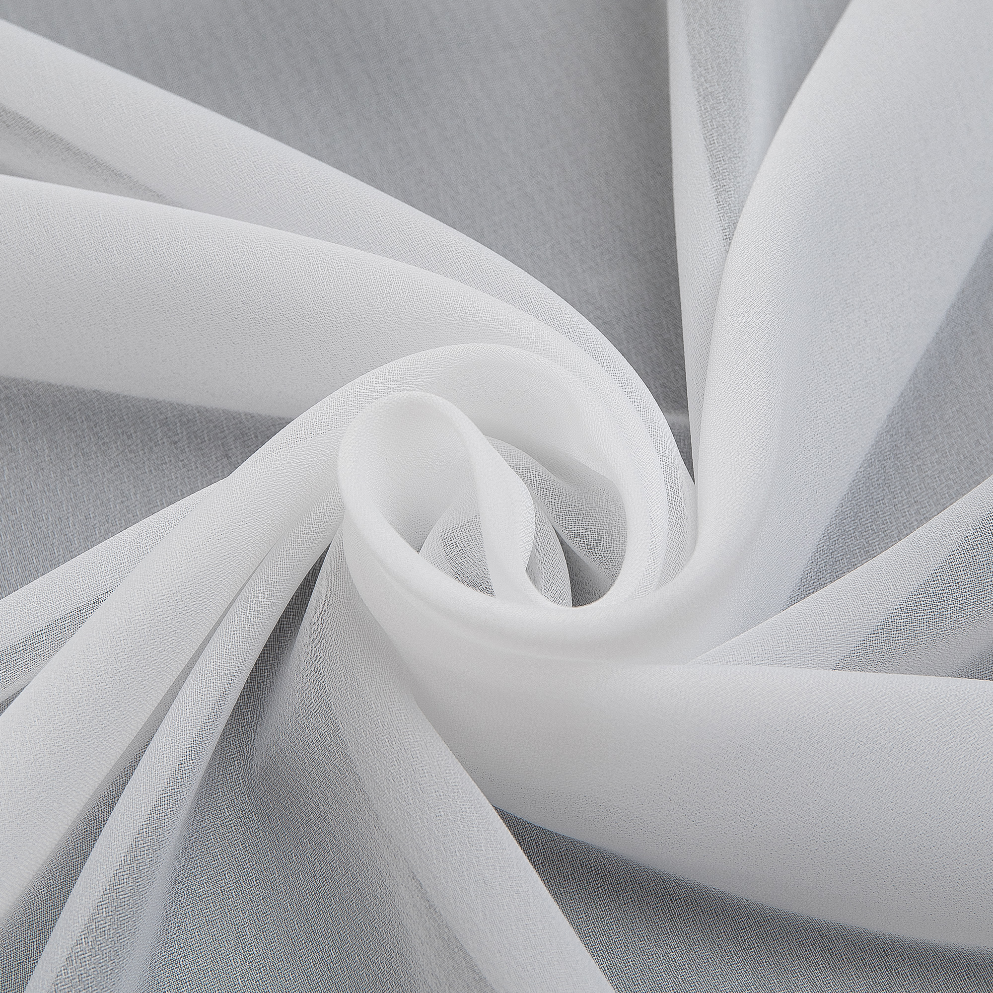 Тюль креп белый TEX REPUBLIC для гостиной в стиле нео-классика 85486192 STLM-0063098 - Вид №1