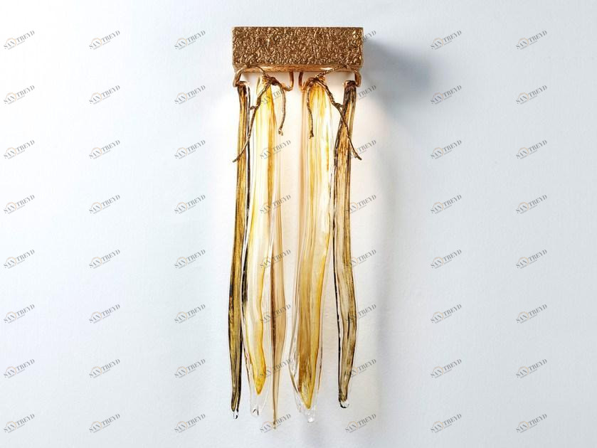 Serip Бра из бронзы ручной работы Waterfall Ap1443/2