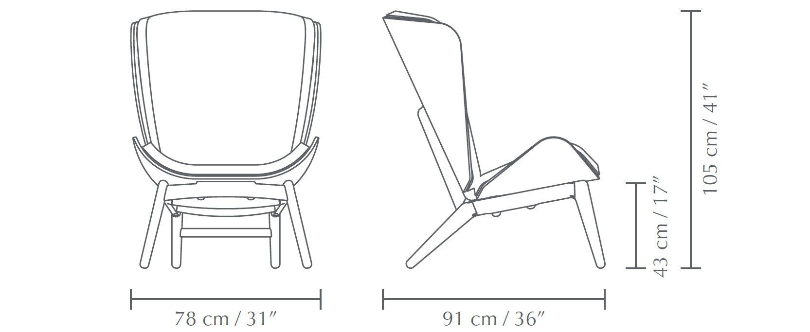 Кресло с высокой спинкой UMAGE the Reader ARCH-00126170 - Вид №8