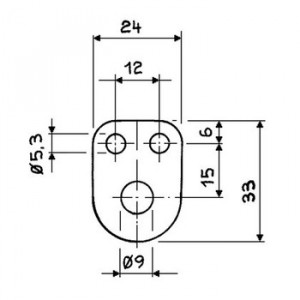 Фиксирующая шайба Trioving LD5575 LK01-33