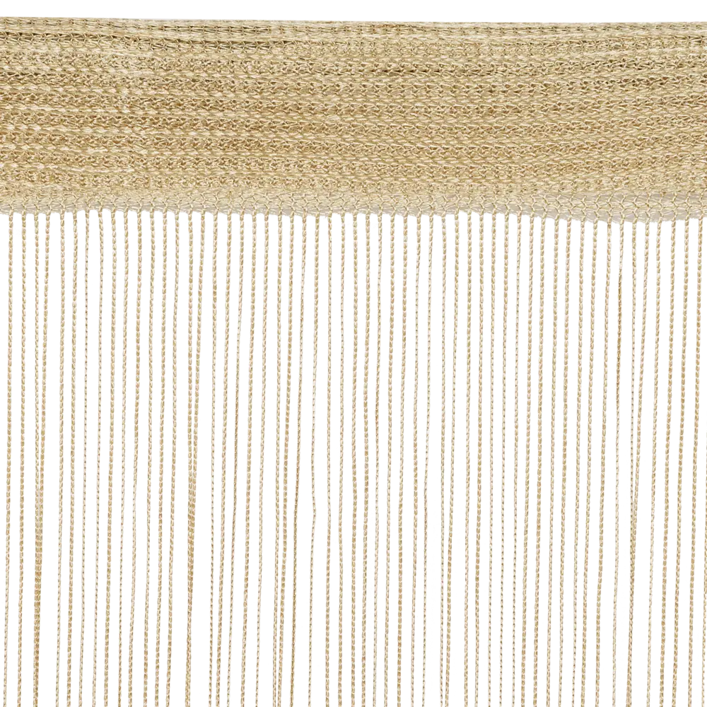 Штора нитяная Inspire 150x280 см однотон цвет золотой STLM-2174017 - Вид №4