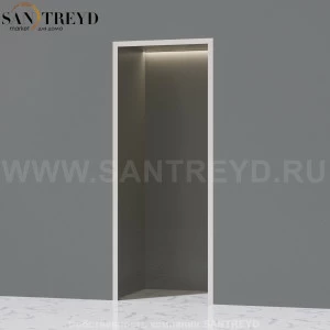 Effegibi SPAZIOFILO Стеклянная панель без порога. Размер: длина 91 см, высота 202 см SF80