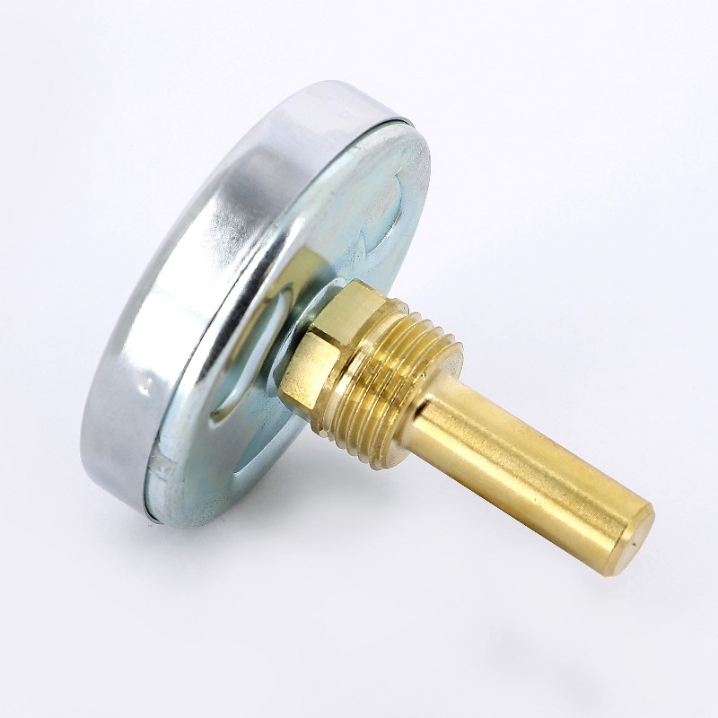 Термометр биметаллический 63мм с погружной гильзой EMMETI 120 град.C гильза 50мм 00610612 - Вид №3