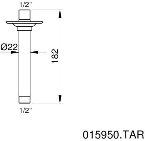 Bronces Mestre Подвесной кронштейн для душа Shower system 015950.tar.00 - Вид №1