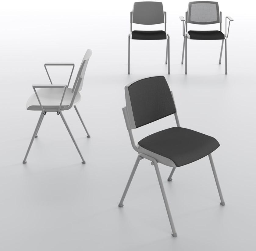 IBEBI Штабелируемый стул с огнестойкой обивкой sun-id-1464766 - Вид №9