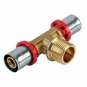 Тройник HP  16х1/2"х16 пресс TIEMME