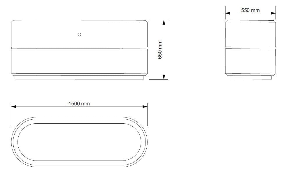 Бетонная плантатор ENCHO ENCHEV - ETE 196 ARCH-00142068 - Вид №3