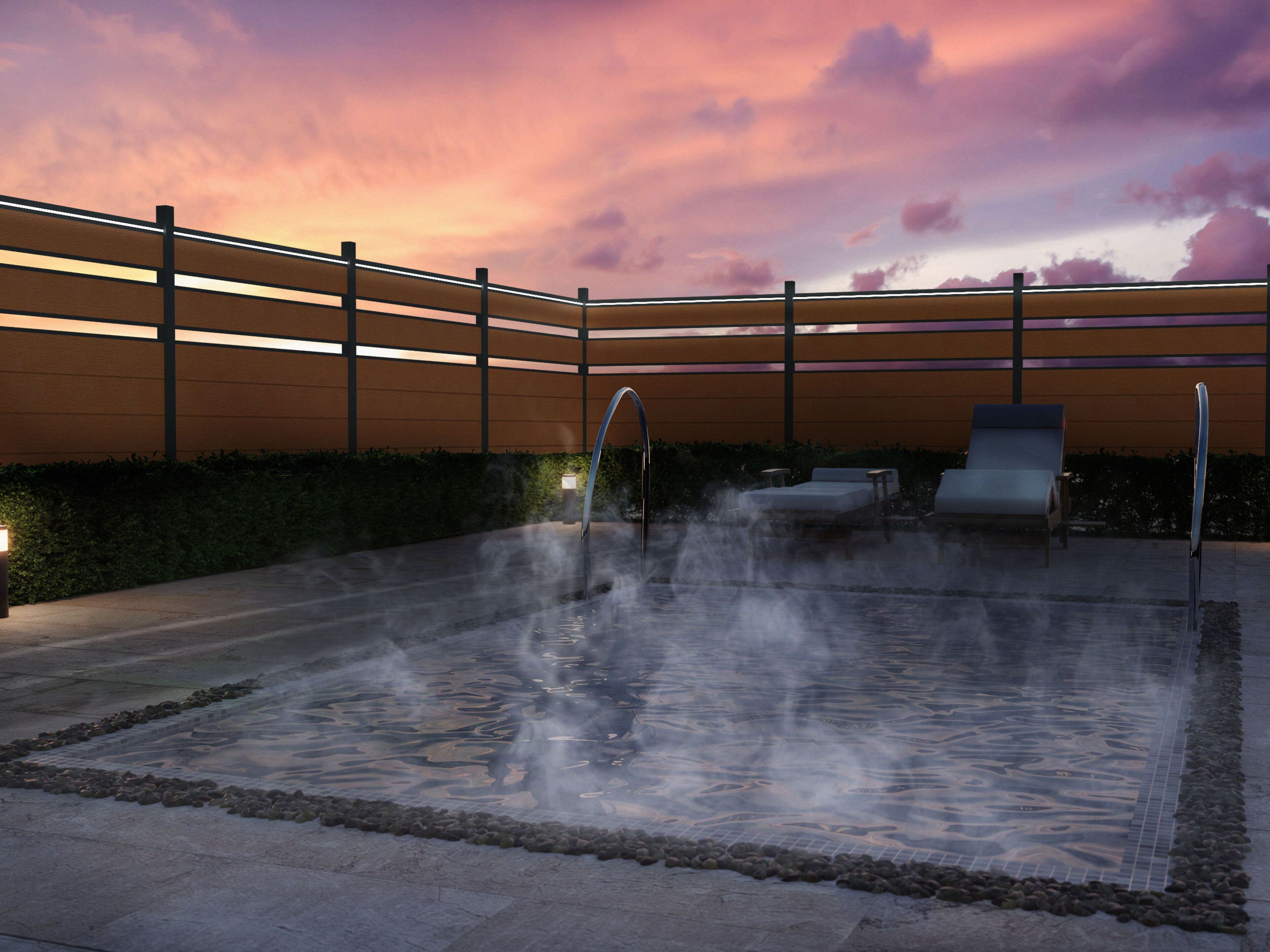 WPC модульный забор NOVOWOOD ARCH-00051629