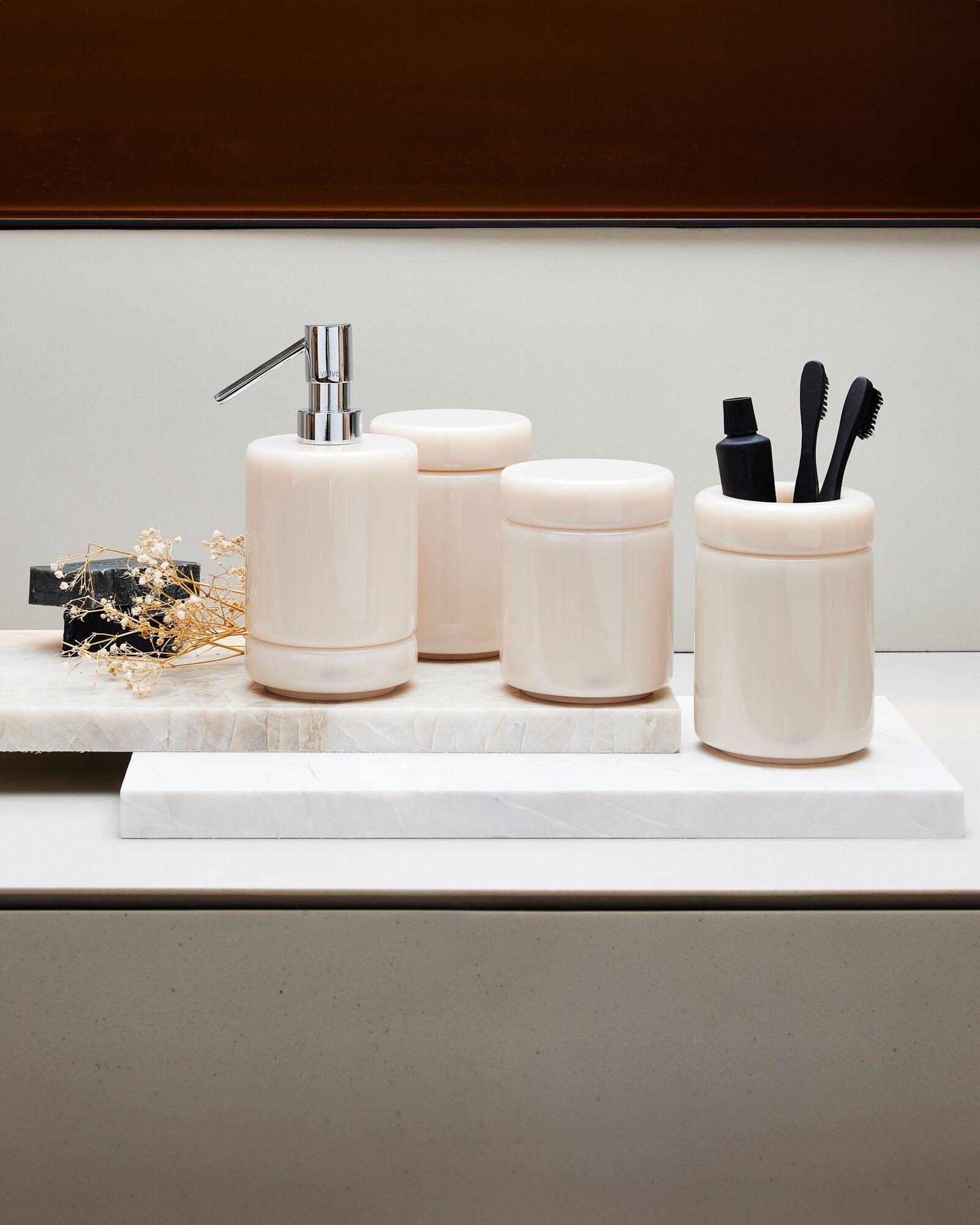 Держатель зубной щетки из смолы Vallvé LUNA ARCH-00081816 - Вид №7