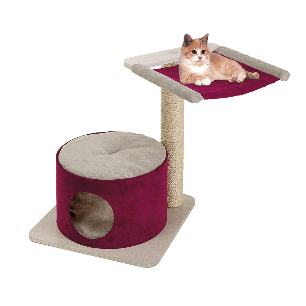 ПР0030272 Спально-игровой комплекс для кошек SIMBA 50х50х64,5см FERPLAST  - Вид №1