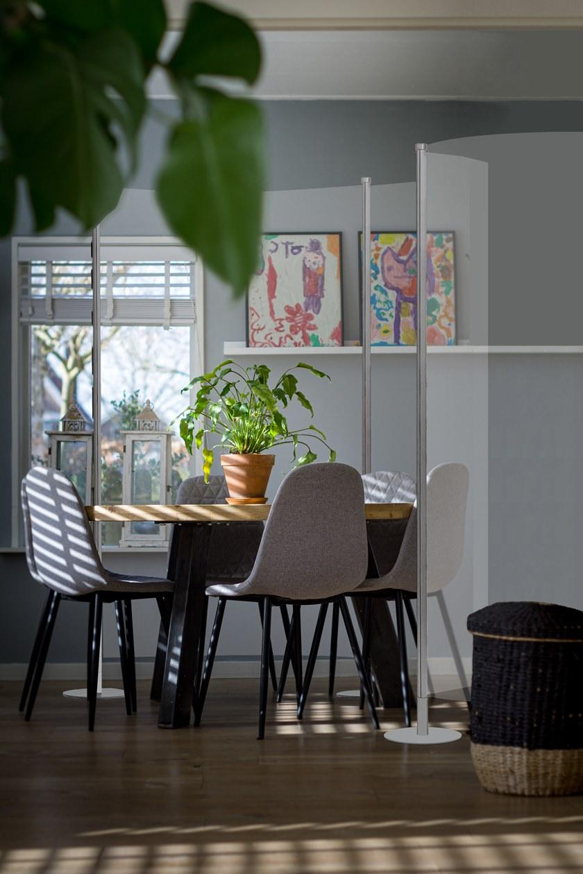 Slalom Отдельностоящая офисная перегородка из поликарбоната Partition system sun-id-1407977 - Вид №1