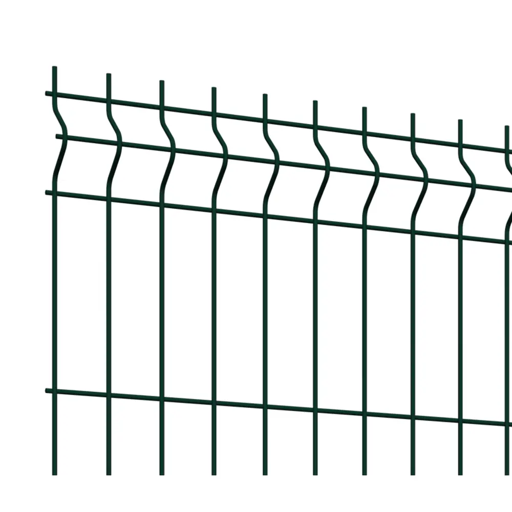3D панель для забора Grand Line Fine 2.5x1.53 м полиэстр RAL 6005 зелёный STLM-2095423 - Вид №2