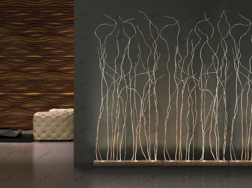 Serip Торшер галогенный ручной работы из бронзы Wind Pa633/4