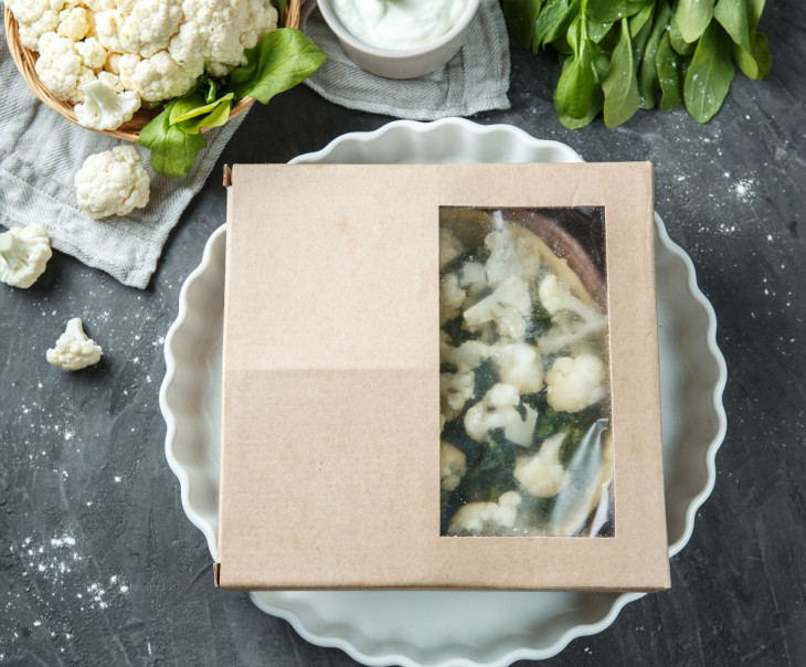 4778 Пирог с брокколи и цветной капустой Вкусляндия  - Вид №1