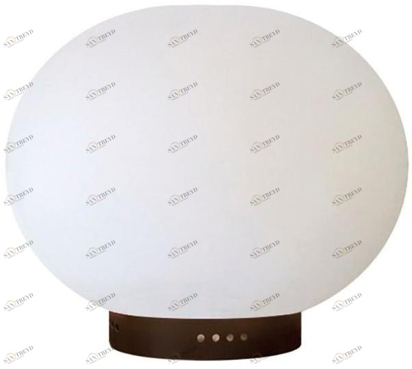 luxcambra Люминесцентная настольная лампа из опалового стекла Moon Moon2_3048