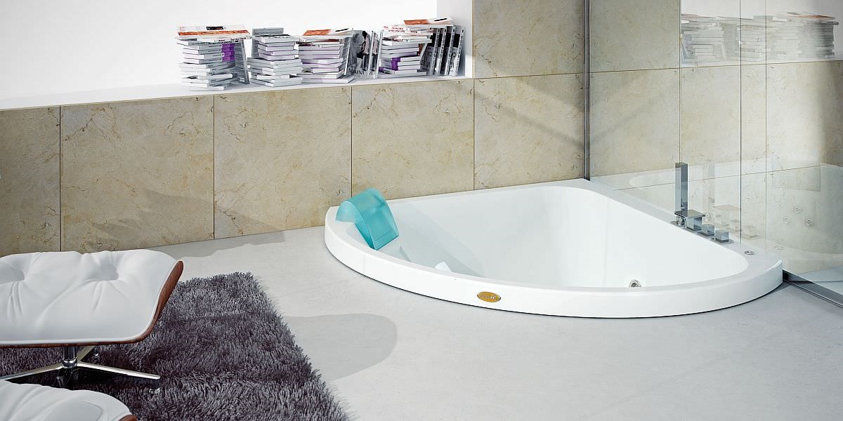 Ванна с гидромассажем "HYDRO TOP" Aquasoul Corner 140 встроенная 9443-717 Jacuzzi 9443717 - Вид №1