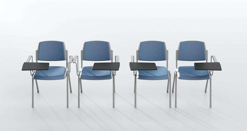 IBEBI Штабелируемый стул с огнестойкой обивкой sun-id-1464766 - Вид №12