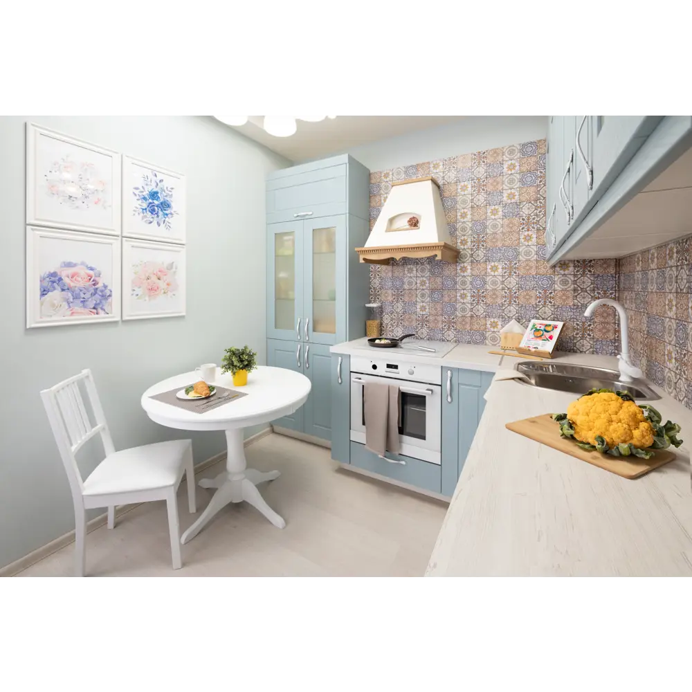 Фасад кухонный Delinia ID Томари голубой 39.7×25.3 см с ПВХ-покрытием 82010998 STLM-0017376 - Вид №10