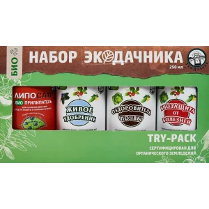 Набор удобрений Экодачник 250 мл для комплексного ухода за растениями 89357079