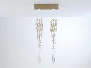 Serip Подвесной светильник из бронзы ручной работы Liquid Ct3313/2