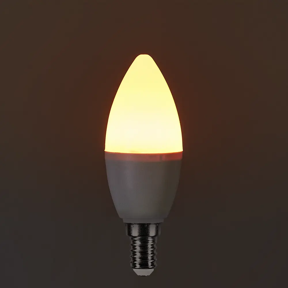 Лампа светодиодная Osram E14 220-240 В 5.5 Вт свеча матовая 470 лм, регулируемый цвет света RGBW, для диммера 82911571 STLM-2195903  - Вид №10