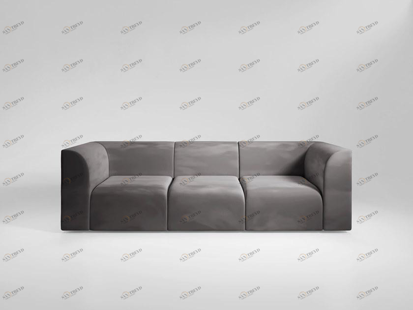 Secolo Archi 3-х местный тканевый диван 