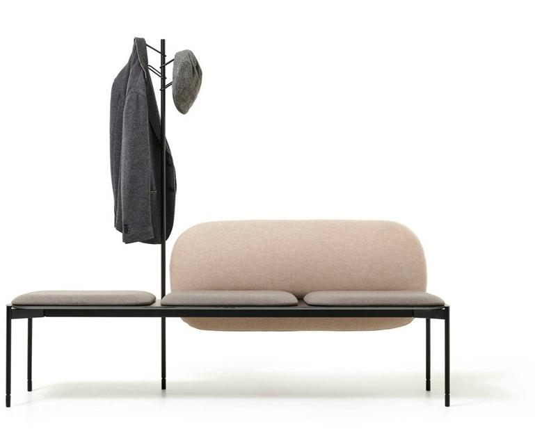 Diemme Модульная тканевая скамья со спинкой Snake sun-id-1406388 - Вид №8