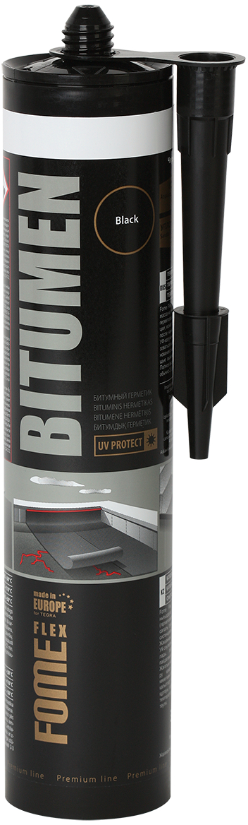 98260063 Герметик битумный Bitumen , черный, 300 мл STLM-0610066 FOME FLEX