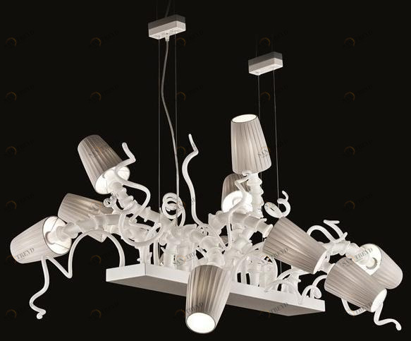 MULTIFORME Подвесной светильник из дутого стекла ручной работы Folie sun-id-1516259