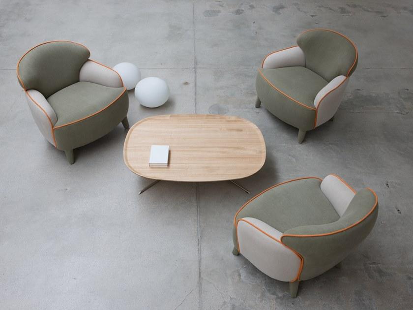 ESTEL GROUP Кресло с обивкой из ткани с подлокотниками sun-id-1361232 - Вид №5