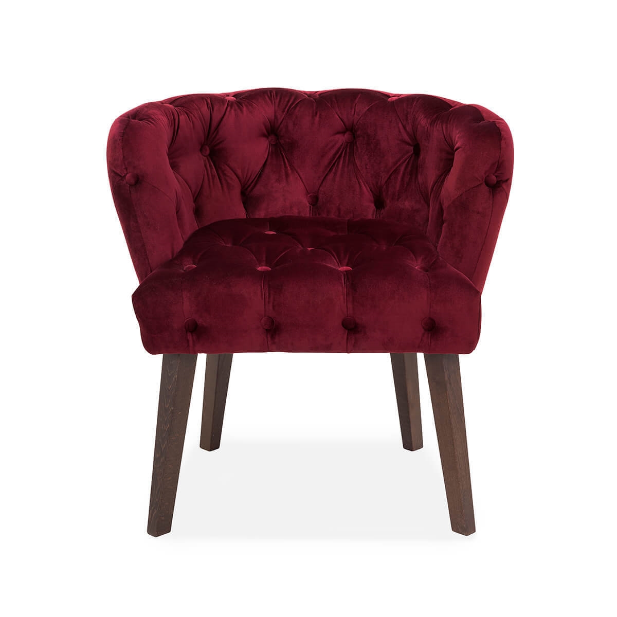 700402-44 ABHIKA СТУЛ МАЛЬЧИК ROUNDIT DARK RED 