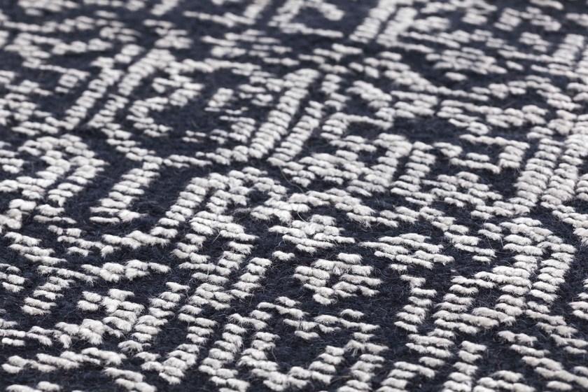 GAN Прямоугольный шерстяной коврик ручной работы с рисунком sun-id-1358708 - Вид №2