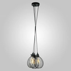 Подвесная люстра Eurosvet Moll 50059/3 черный EUROSVET MOLL 187344 Черный