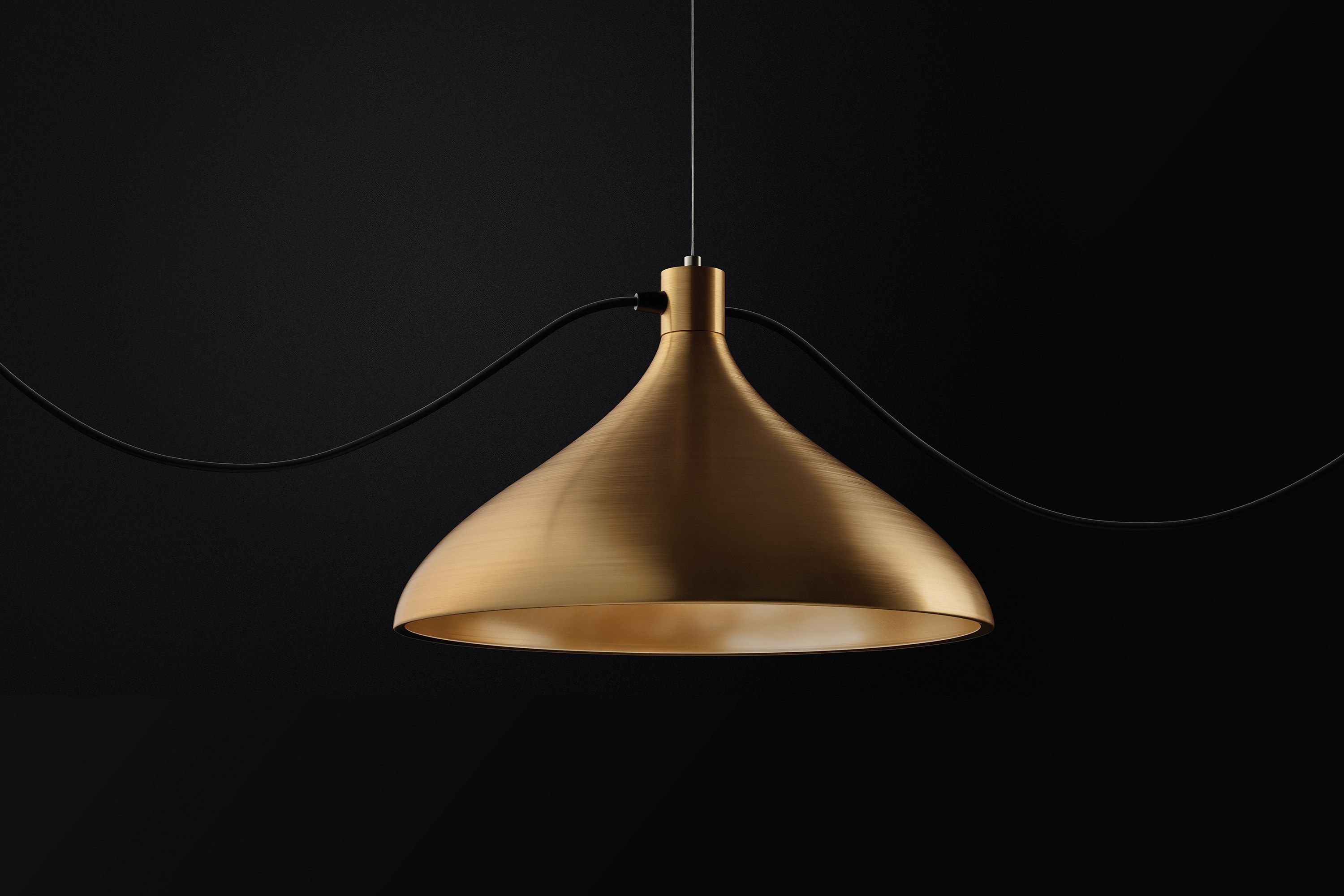 Алюминиевый затемняемый светодиодный подвесной светильник Pablo Designs SWELL ARCH-00034335 - Вид №7