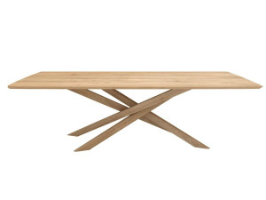 Прямоугольный обеденный стол из дуба